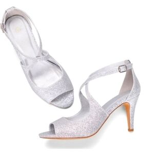 mysoft Women's Fashion Stilettos Open Toe Strappy Pump Heel Sandals